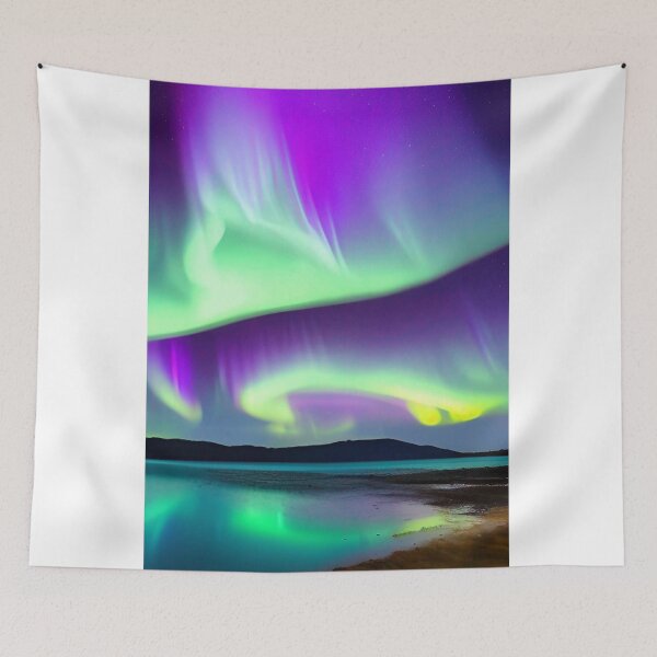 Item preview, Colorful Aurora Borealis designed and sold by VitalDesigner.