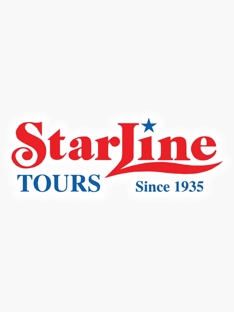 starline tours sticker
