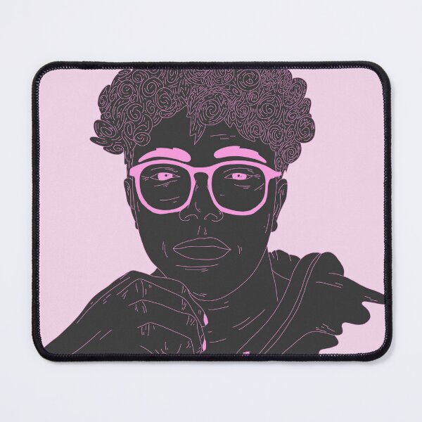 Item preview, curly boy with glasses designed and sold by twotwo sixteen.
