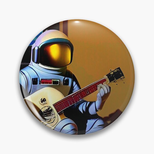 Item preview, Astronaut playing guitar designed and sold by Neo-Expression.