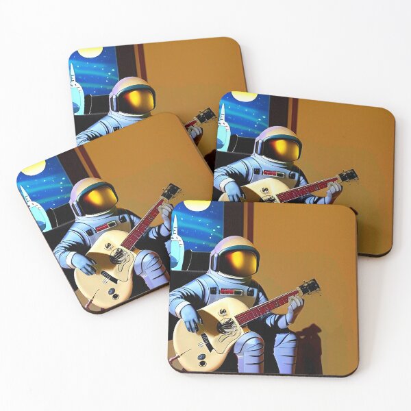 Item preview, Astronaut playing guitar designed and sold by Neo-Expression.