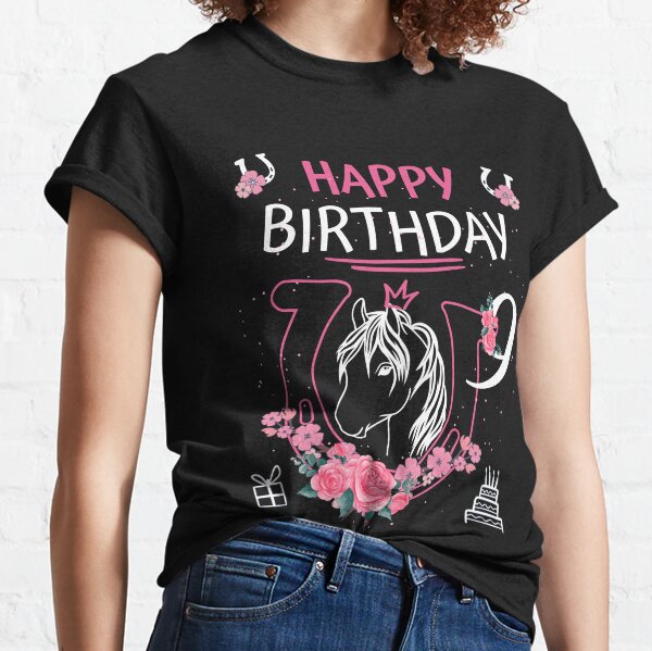 Girl Horse Birthday Merch & Gifts for Sale | Redbubble