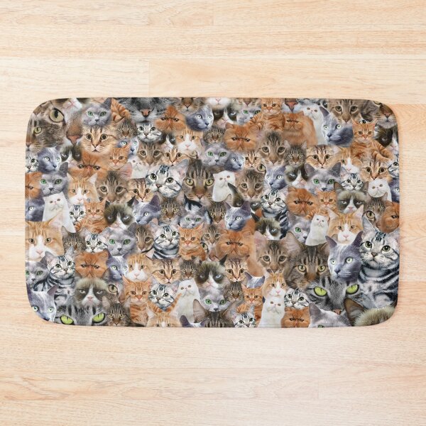 Item preview, Cats All Over Feline Design designed and sold by Frankie@ BritishMadeGifts.