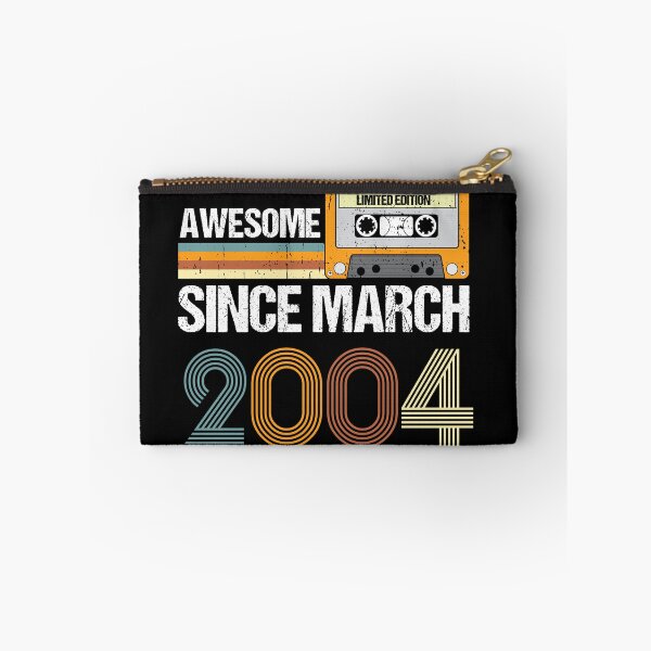 Item preview, Awesome Since March 2004 | 19th Birthday Gifts | 19 Years Old Gifts designed and sold by AMINE  ★★★★★.