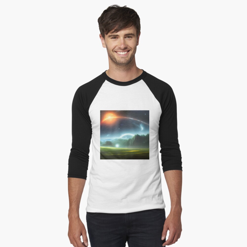 Item preview, Baseball ¾ Sleeve T-Shirt designed and sold by starchim01.