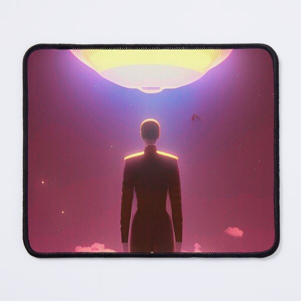 Item preview, Cool UFO art. Colorful vibrant alien art. designed and sold by Neo-Expression.