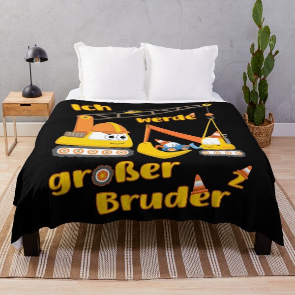 Artikelvorschau, Großer Bruder Hoch 2 Traktor und Bagger entworfen und verkauft von Shirt-Designs.