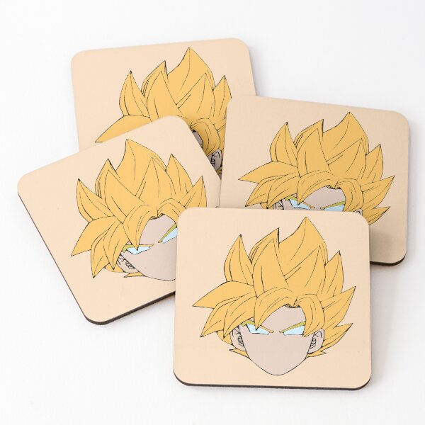 Item preview, Goku - Minimalistic Face Design designed and sold by Frame-n-Play.