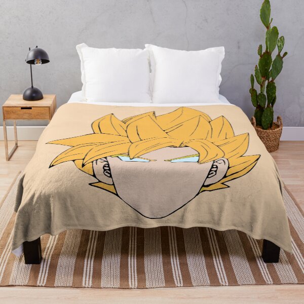 Item preview, Goku - Minimalistic Face Design designed and sold by Frame-n-Play.