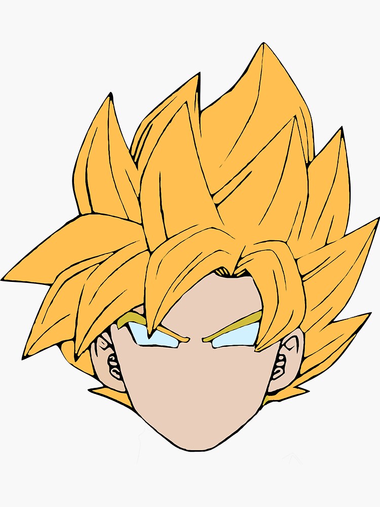 How to draw Infinity Goku [ half face ] step by step | Drawing Goku Ssj  Infinity - YouTube