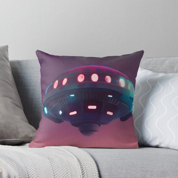 Item preview, Cool UFO art. Colorful vibrant alien art. designed and sold by Neo-Expression.