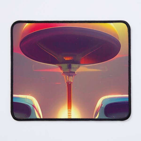 Item preview, Cool UFO art. Colorful vibrant alien art. designed and sold by Neo-Expression.