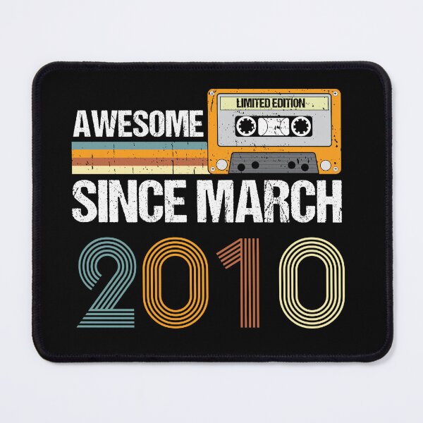 Item preview, Awesome Since March 2010 | 13th Birthday Gifts | 13 Years Old Gifts designed and sold by AMINE ★★★★★.