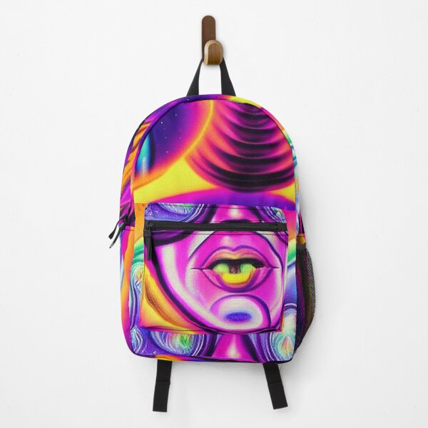 Item preview, Trippy Colorful Extraterrestrial Alien Art. designed and sold by Neo-Expression.