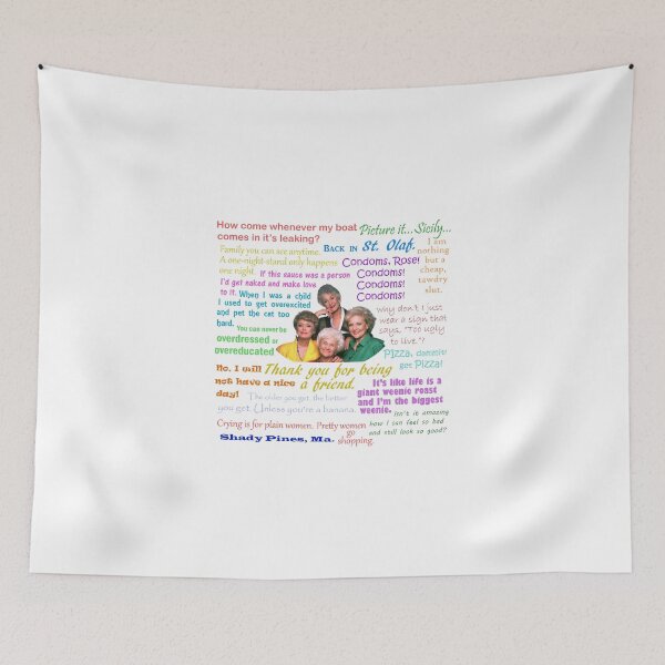 Item preview, Golden Girls Quotes designed and sold by GiantSquid1.