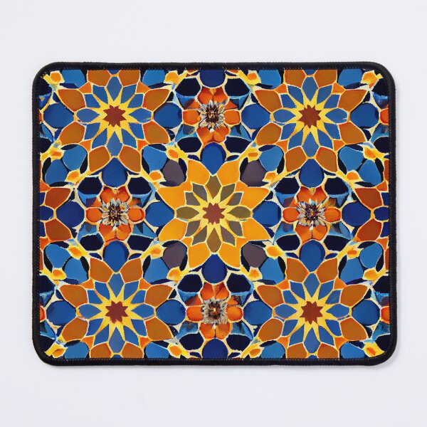 Item preview, Fine Energetic Moroccan Pattern Digital Painting designed and sold by CodeAndColors.