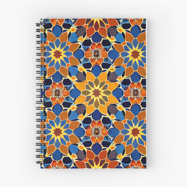 Item preview, Fine Energetic Moroccan Pattern Digital Painting designed and sold by CodeAndColors.