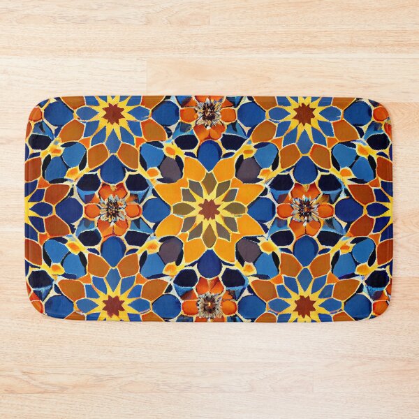 Item preview, Fine Energetic Moroccan Pattern Digital Painting designed and sold by CodeAndColors.