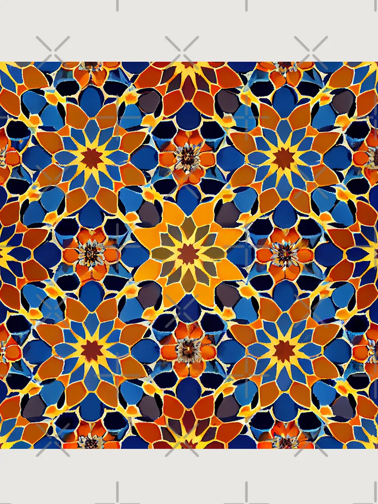 Thumbnail 6 von 6, Premium Oversized Pullover, Fine Energetic Moroccan Pattern Digital Painting designt und verkauft von CodeAndColors.