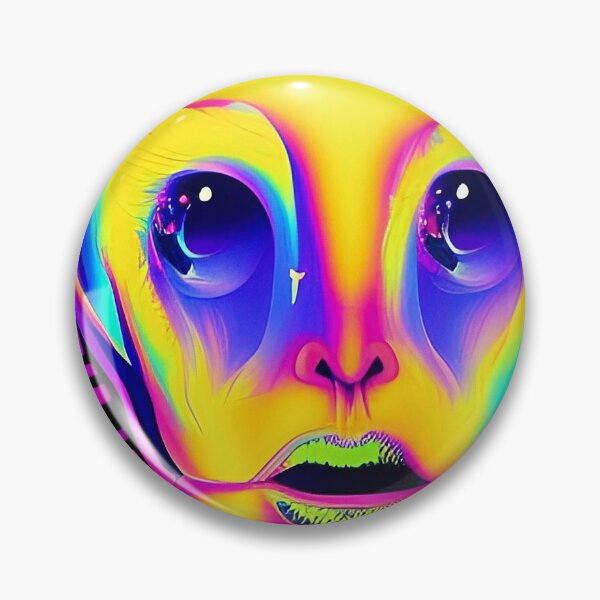 Item preview, Trippy Colorful alien art designed and sold by Neo-Expression.