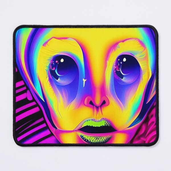 Item preview, Trippy Colorful alien art designed and sold by Neo-Expression.