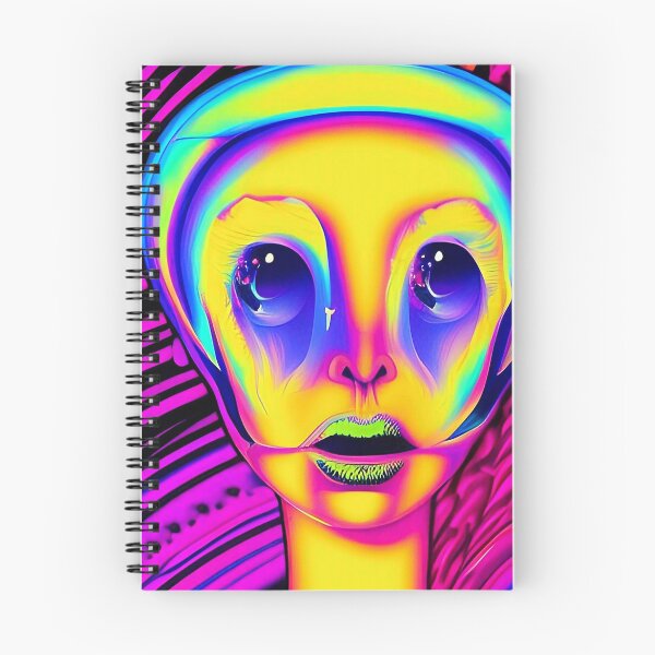 Item preview, Trippy Colorful alien art designed and sold by Neo-Expression.