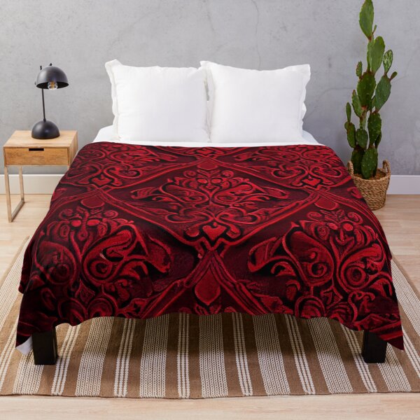Item preview, Luxury Red Coarse Western Pattern Digital Painting designed and sold by CodeAndColors.