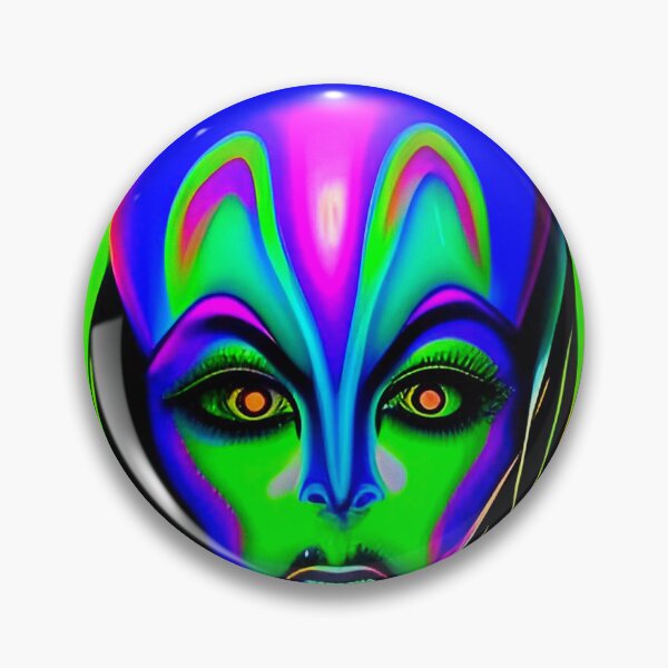Item preview, Trippy Colorful alien art designed and sold by Neo-Expression.