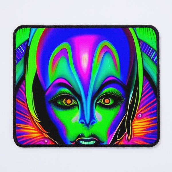 Item preview, Trippy Colorful alien art designed and sold by Neo-Expression.