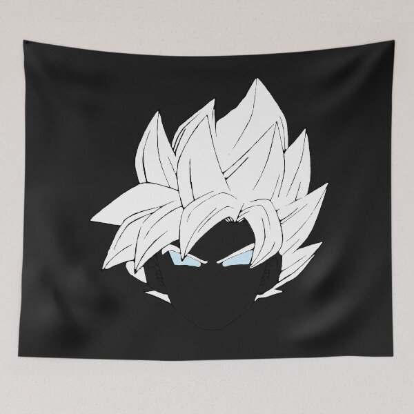 Item preview, Goku - Minimalistic White Design designed and sold by Frame-n-Play.