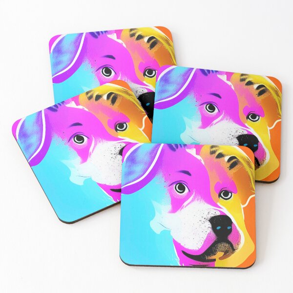 Item preview, Popart dog. Colorful popartstyle dogs.  designed and sold by Neo-Expression.