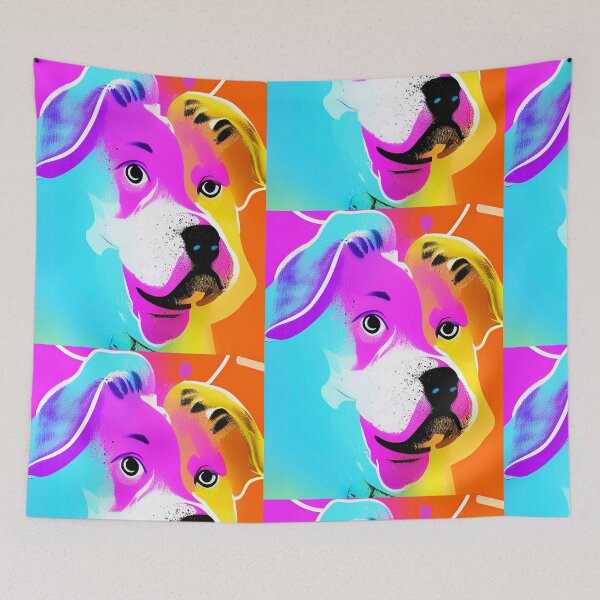 Item preview, Popart dog. Colorful popartstyle dogs.  designed and sold by Neo-Expression.