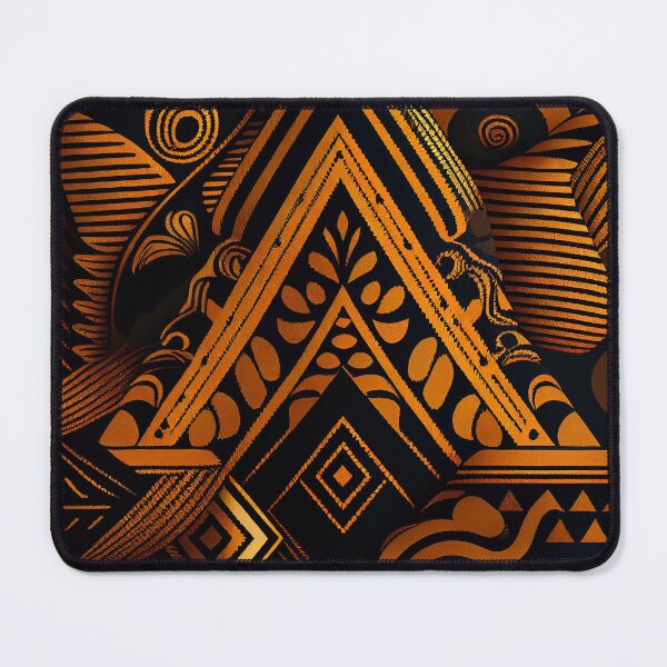 Artikelvorschau, Contemporary Fine Aggressive African Pattern Digital Painting entworfen und verkauft von CodeAndColors.