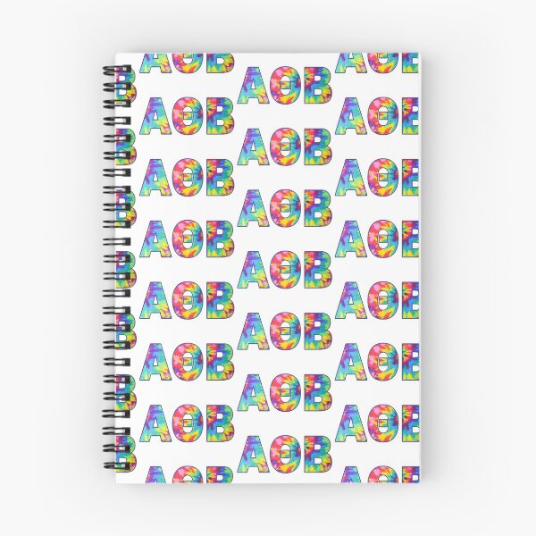 Item preview, Alpha Theta Beta AOB - Tie Dye print designed and sold by Jilly Rose Ink.