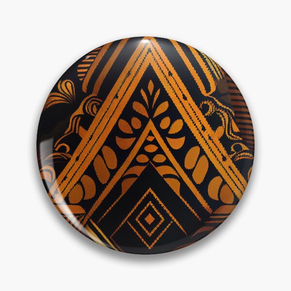 Artikelvorschau, Contemporary Fine Aggressive African Pattern Digital Painting entworfen und verkauft von CodeAndColors.