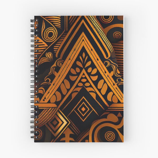 Item preview, Contemporary Fine Aggressive African Pattern Digital Painting designed and sold by CodeAndColors.
