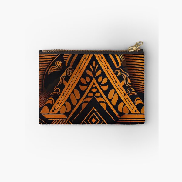 Item preview, Contemporary Fine Aggressive African Pattern Digital Painting designed and sold by CodeAndColors.