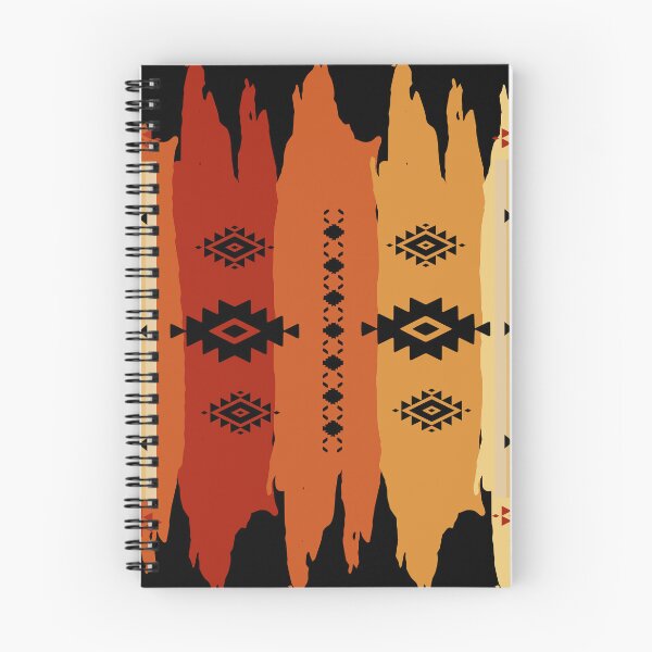 Item preview,  Tribal Aztec Symbols Southwestern Colored Brush Strokes  designed and sold by handsoftime2020.