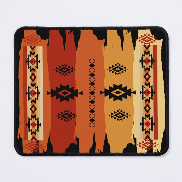 Item preview,  Tribal Aztec Symbols Southwestern Colored Brush Strokes  designed and sold by handsoftime2020.