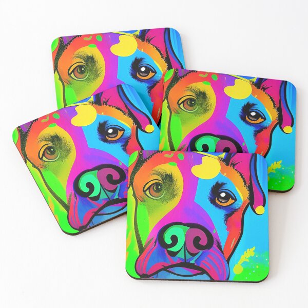 Item preview, Popart dog. Colorful popartstyle dogs.  designed and sold by Neo-Expression.