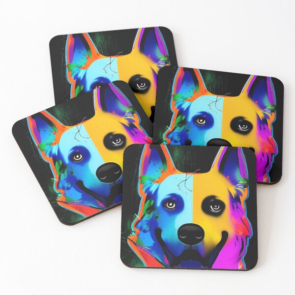 Item preview, Popart dog. Colorful popartstyle dogs.  designed and sold by Neo-Expression.