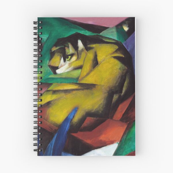 Item preview, Franz Marc - The Tiger (fondo añadido para adaptarse a la ropa) designed and sold by TheCurators.