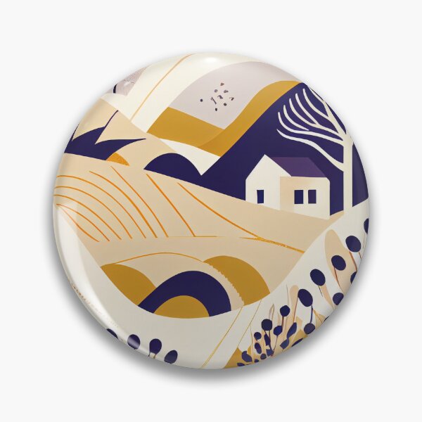 Item preview, Organic Dazzling Minimal English Countryside Chic  Digital Painting designed and sold by CodeAndColors.