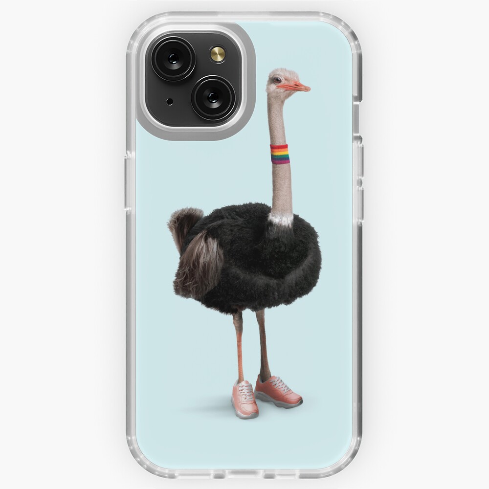 Sporty Ostrich Pin for Sale by JonasLoose | Redbubble