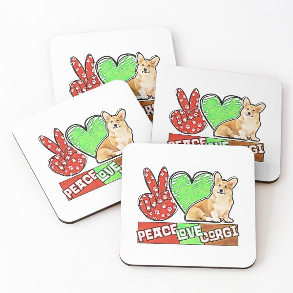 Item preview, Peace Love Corgi designed and sold by csoDesign.