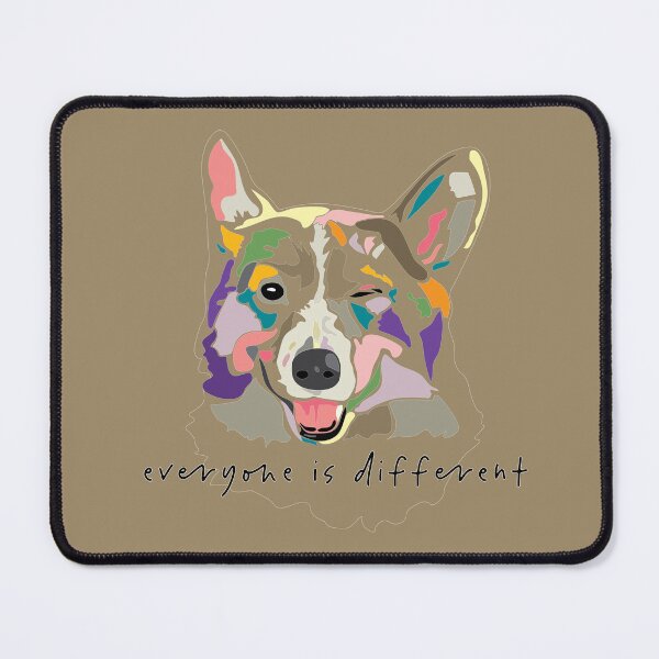 Item preview, everyone is different_wink dog_c11 designed and sold by Mimi Huang.