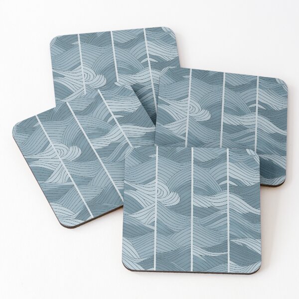 Item preview, Abstract ocean wave pattern designed and sold by CasualMadness.