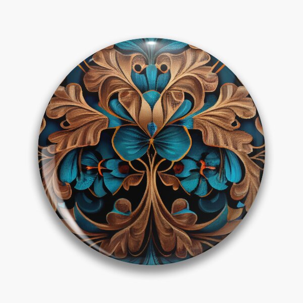 Artikelvorschau, Elegant Eclectic Pattern Digital Painting entworfen und verkauft von CodeAndColors.