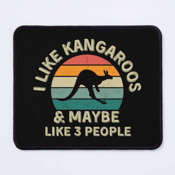 Item preview, I Like Kangaroos and Maybe Like Three People designed and sold by JJT0724.