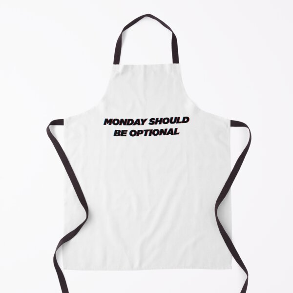 Item preview, Monday Should Be Optional | Funny Statement Meme Quote designed and sold by AllYuNeed.